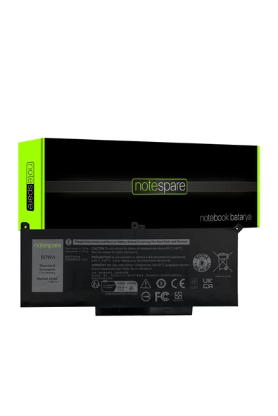 Dell ile Uyumlu Latitude 7390 N041L739013Emea_U Notebook Batarya Pil 4 CELL VERSİYON