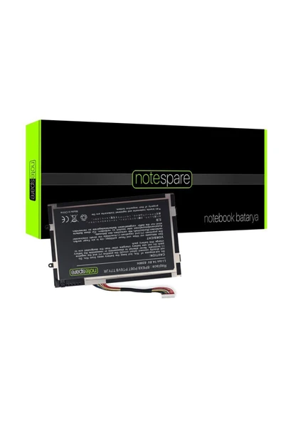 Dell ile Uyumlu Alienware M17X R3, M17x R4, M18, P18E Notebook Batarya Pil ürün görseli