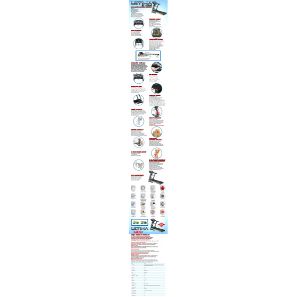 ULTIMA SL 5000 OTOMATİK EĞİMLİ MASAJ MOTORLU KOŞU BANDI - 8