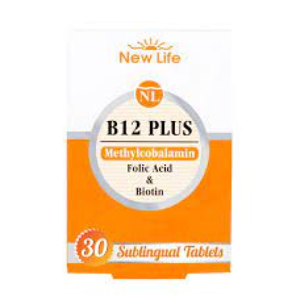 New Life B12 Plus Methylcobalamin 30 Tablet