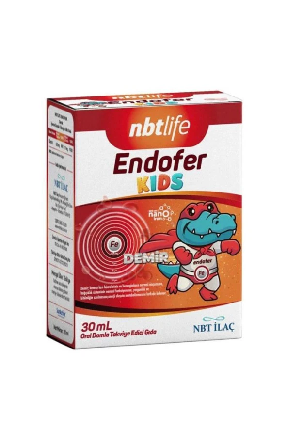 Nbt Life Endofer  Kids 30 Ml - SKT:01/2026