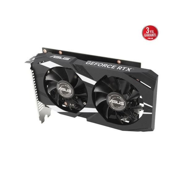 ASUS Dual GeForce RTX 3050 6GB OC Edition GDDR6 96Bit NVIDIA DLSS Ekran Kartı - 4