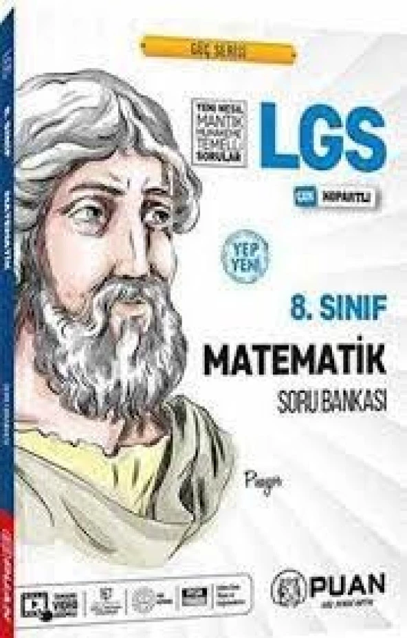 8. Sınıf LGS Matematik Soru Bankası Puan Yayınları