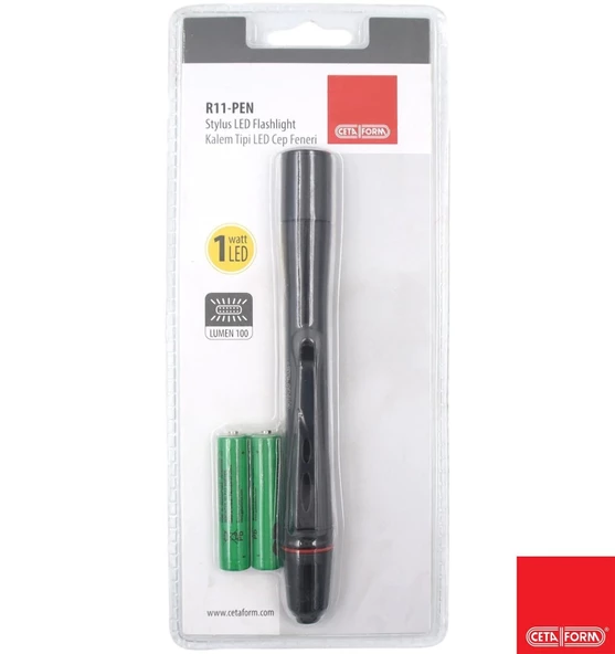 Ceta Form R11-PEN Kalem Tipi LED Cep Feneri 145 mm - 3