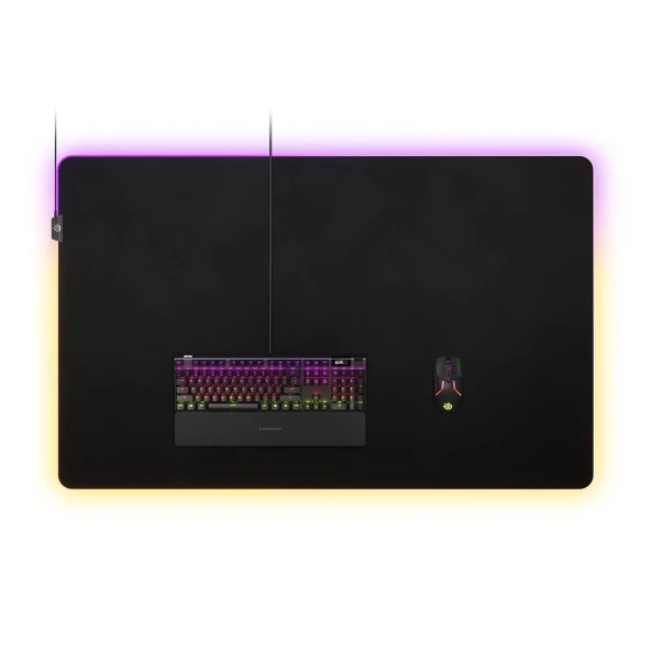 SteelSeries QcK Prism Cloth RGB 4XL Oyuncu Mouse Pad - 3
