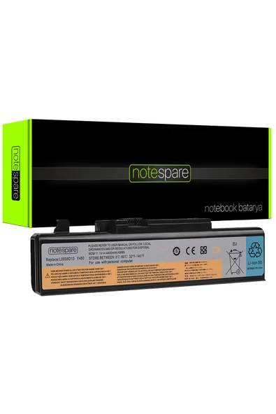 Lenovo ile Uyumlu IdeaPad Y550 59-032296, Y550 59-034695, Y550 59-035510 Notebook Batarya Pil