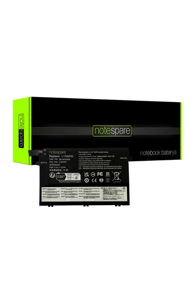 Lenovo ile Uyumlu Thinkpad E15 TYPE 20RE, E41-50 TYPE 82HW, E41-50 TYPE 82HX Notebook Batarya Pil