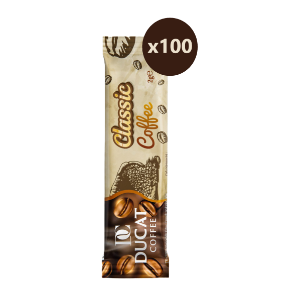 Ducat Coffee Classic Çözünebilir Kahve 2 Gr X 100 Adet - 2