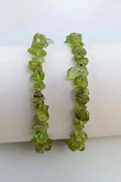 Peridot Zebercet Bileklik Kırıktaş 423-1 - 2