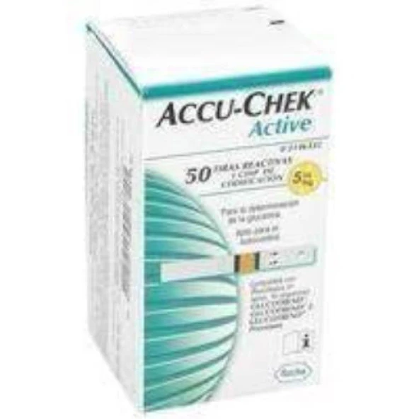 Accu Chek Active Strip 50 lik Stick