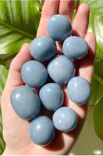 Anjelit Melek Taşı Tamburlu Parça 644 - 3