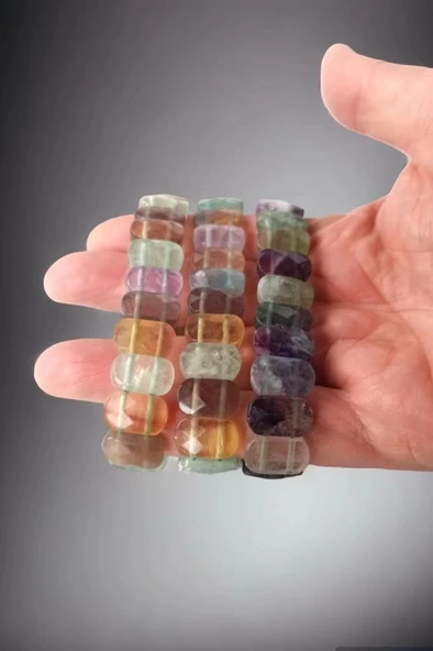 Renkli Florit Bileklik Elastik Yapılı 324-1 - 2