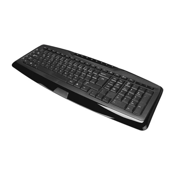 Everest KB-920 Klavye Ofis Full Boy Multimedia USB Q TR - 3