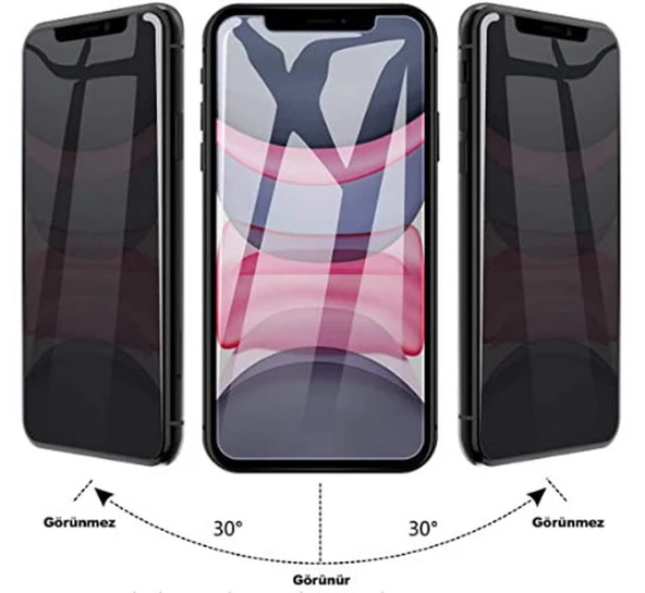 Apple iphone 12 Uyumlı Gizli Hayalet Mat Seramik Esnek Ekran Koruyucu - Resim 2