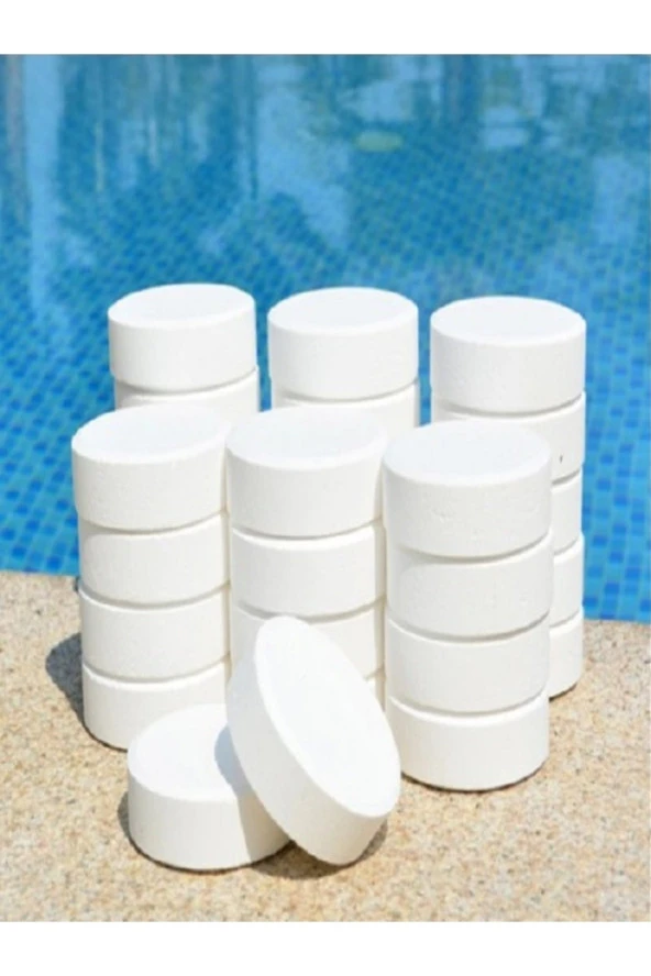 Tablet Klor 1 Kg Havuz Suyu Dezenfektanı - 6