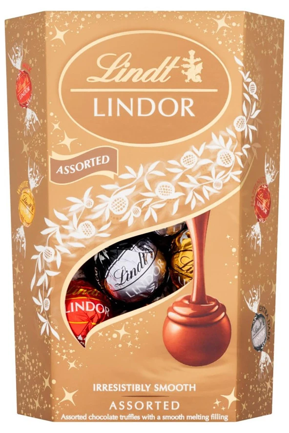 Lindt Lindor Assorted Çikolata Paketi 200GR