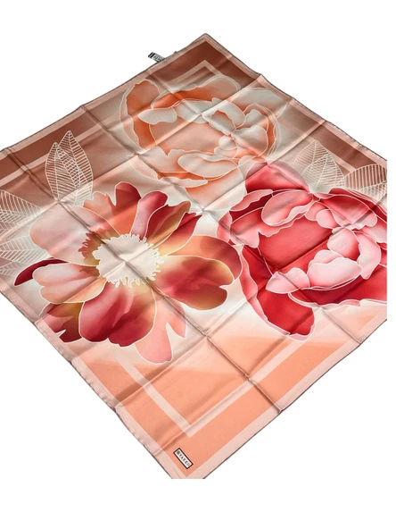 Vakko 90x90 Twill İpek Eşarp İlkbahar-Yaz (02513)