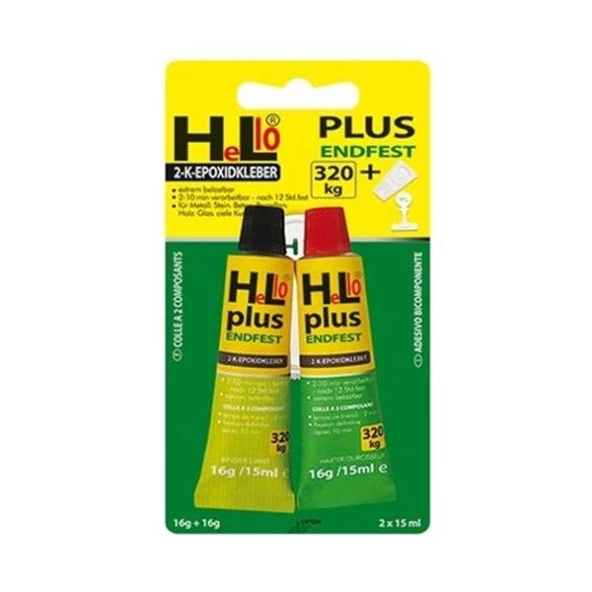 Hello Glue İkiz Yapıştırıcı Tüp 14 gram (Orijinal İran Yapıştırıcısı)