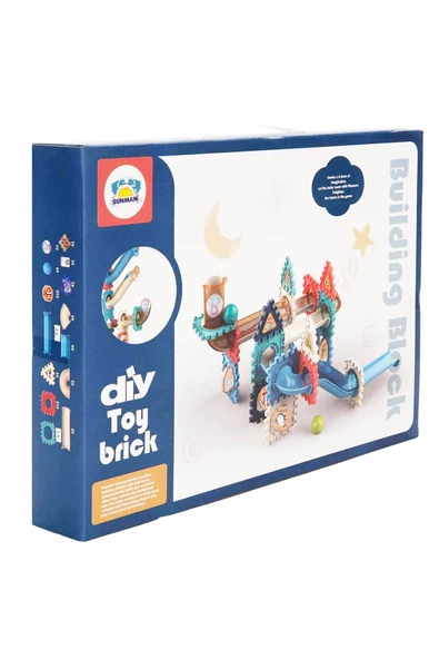 Bloklardan Bir Şato Yarat: Magic Marble 57 Parça - 2