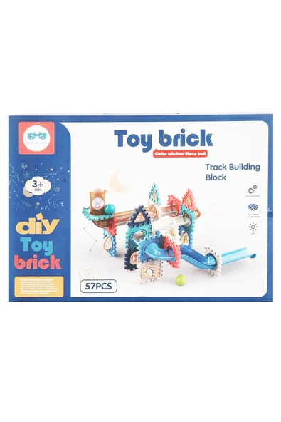 Bloklardan Bir Şato Yarat: Magic Marble 57 Parça - 3