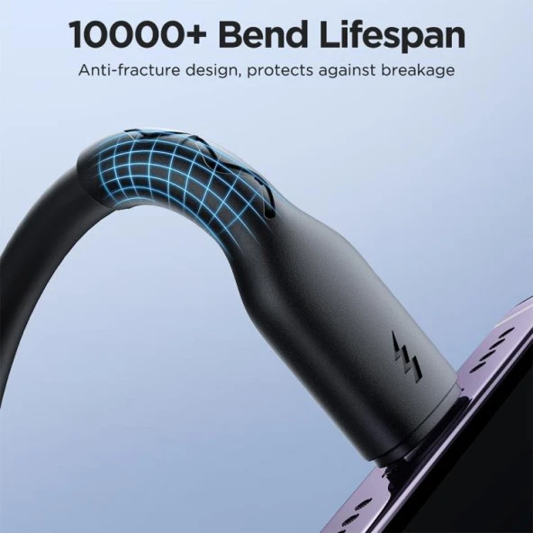 Joyroom Travel Serisi 3A Araç Sarmal Hızlı Şarj Kablosu Type-C 1,5 Metre - Resim 6