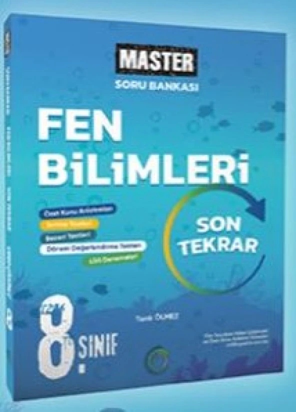 Okyanus Yayınları 8.sınıf Master Fen Bilimleri Son Tekrar Soru Bankası