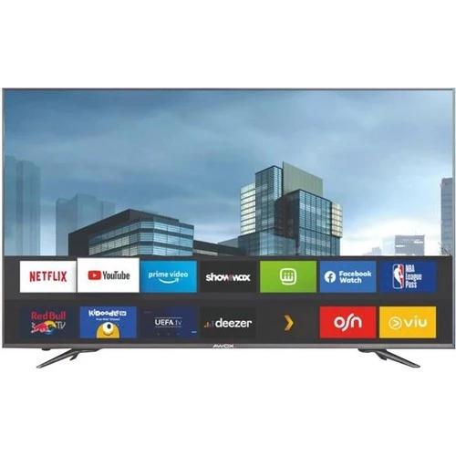 Awox B235000 50" 127 Ekran Uydu Alıcılı 4K Ultra HD VİDAA Smart LED TV (Çerçevesiz) - Resim 2