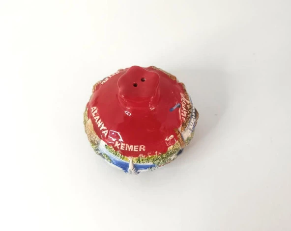 Biberlik Tuzluk Seramik Nar Baharatlık Mutfak Ev Dekorasyonu Antalya Görseli - 4