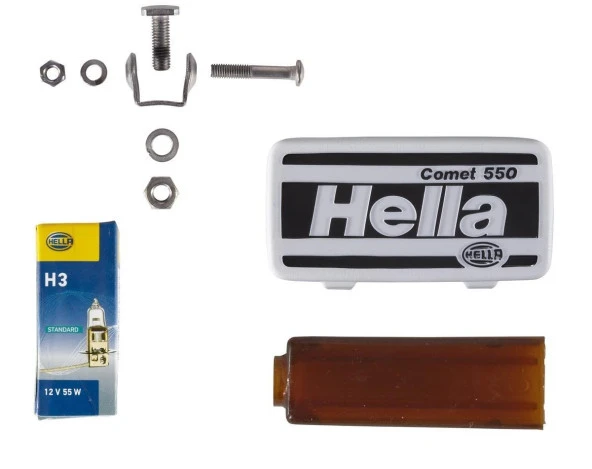 Hella Uzun Hüzme 12/24V H3 Halojen Far 1FD005700-431 - 3