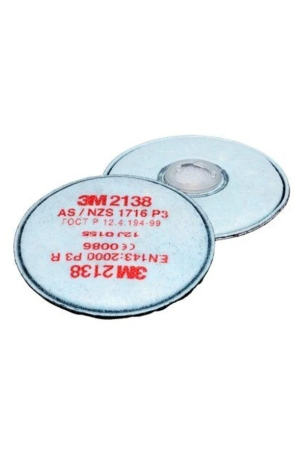 3M 2138 P3 Organik Ozon Gaz Buhar Filtresi - Resim 2