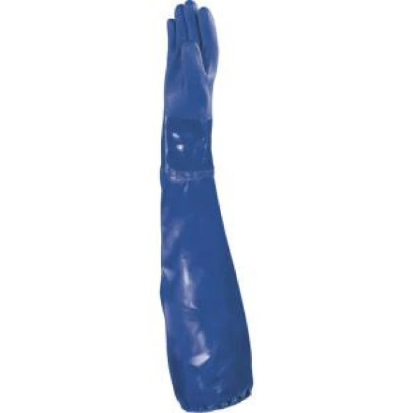 Delta Plus Petro VE766 Uzun Pvc Kimyasal İş Eldiveni NO:9 - 2