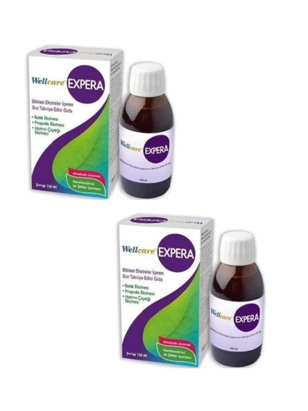 Wellcare Expera Şurup 150 ml x 2 Adet -KOFRE