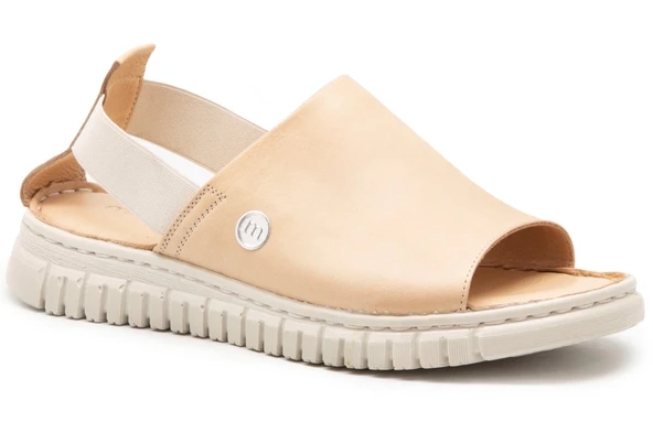 Mammamia D24ys 1340 Bej Bayan Ayakkabı Terlik-Sandalet ürün görseli