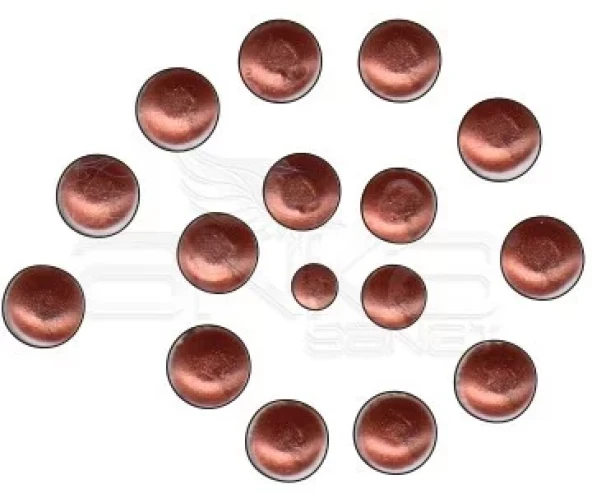 Cadence Renkli İnciler Boyutlu Boya 585 Metalik Bakır 25ml