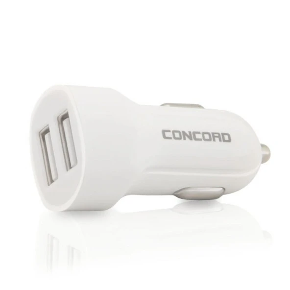 Concord Çift USB 3.1A Micro Araç Şarjı C758