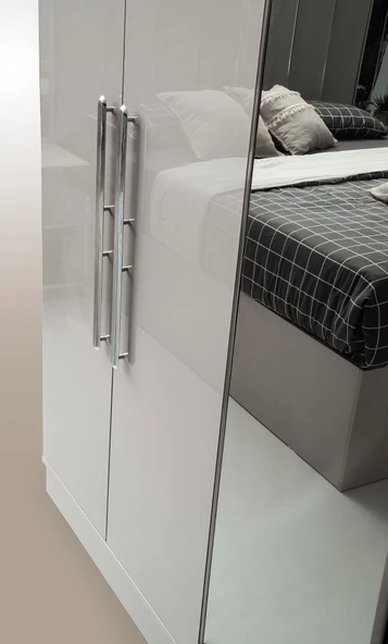 HAZAL MDF 6 KAPILI DOLAP - Resim 2