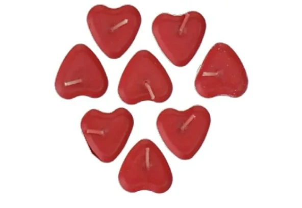 Tealight Mum Kırmızı 8 Adet - 2