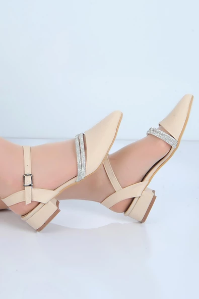 Crista 24-07 Saten 3Cm Topuklu Kadın Ayakkabı