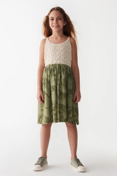 Kız Çocuk Havana Elbise 76300 - Resim 6