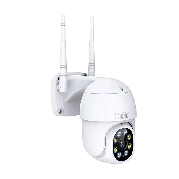 Hello WS-Q205A 5 MP Tuya Program Destekli Cep Telefonundan İzlenebilir  Wifi İp Kamera İç Dış Mekan Uygun - 3