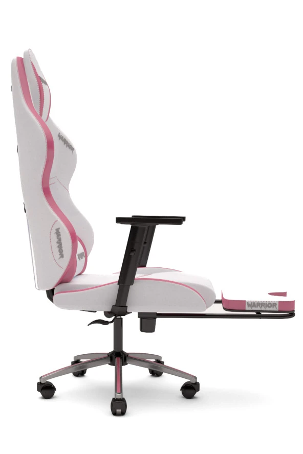 Warrior Aragorn Blanc Deri Oyuncu Koltuğu Gül Kurusu - Ayak Uzatmalı Bilgisayar Sandalyesi 1698B0490 - 2