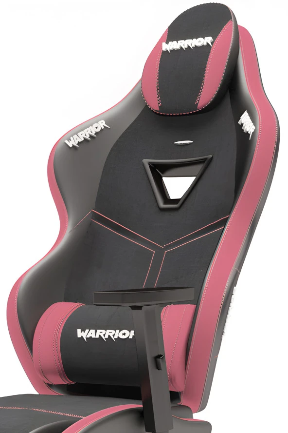 Warrior Aragorn Kumaş Oyuncu Koltuğu - Gül Kurusu - Ayak Uzatmalı Bilgisayar Sandalyesi - 1598B0490 - Resim 5