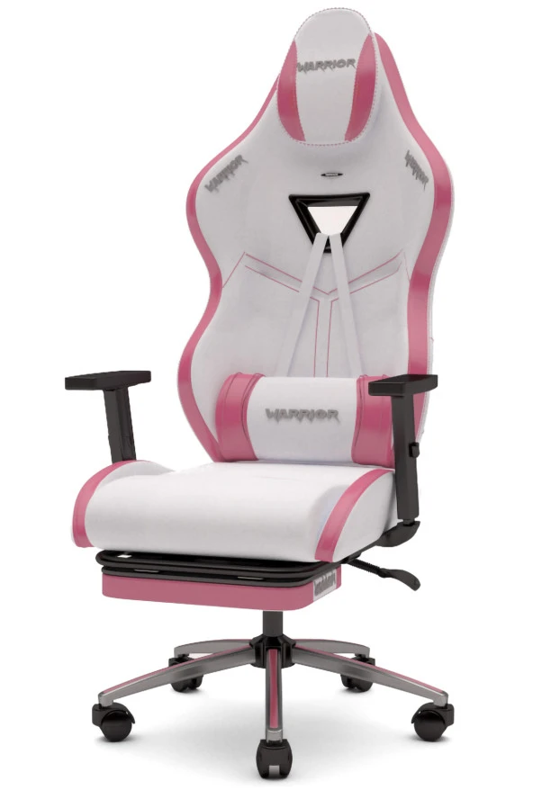 Warrior Aragorn Blanc Deri Oyuncu Koltuğu Gül Kurusu - Ayak Uzatmalı Bilgisayar Sandalyesi 1698B0490 - 7