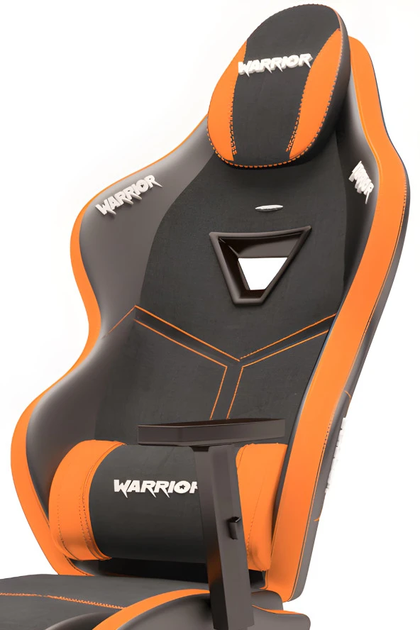 Warrior Aragorn Kumaş Oyuncu Koltuğu - Turuncu - Ayak Uzatmalı Bilgisayar Sandalyesi - 1598B0516 - Resim 5