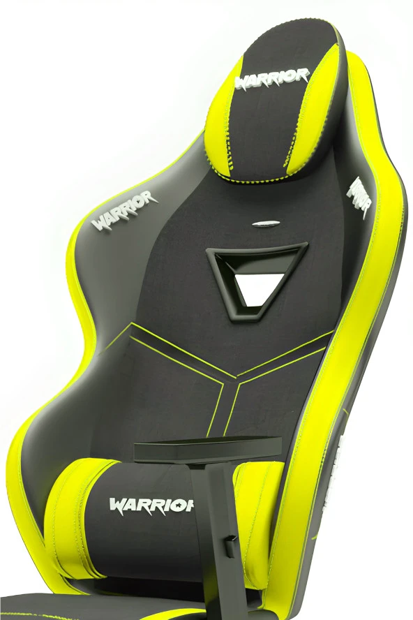 Warrior Aragorn Kumaş Oyuncu Koltuğu - Sarı - Ayak Uzatmalı Bilgisayar Sandalyesi - 1598B0512 - Resim 5