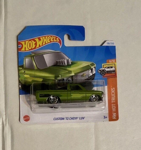 Hot Wheels Custom 72 Chevy Luv 6/10 118/250 Model Araba