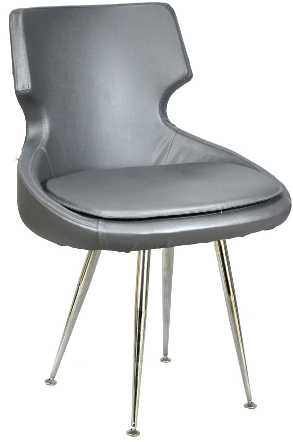 Bürocci Zaga Metal Ayaklı Misafir Koltuğu-Gri-2023P0125