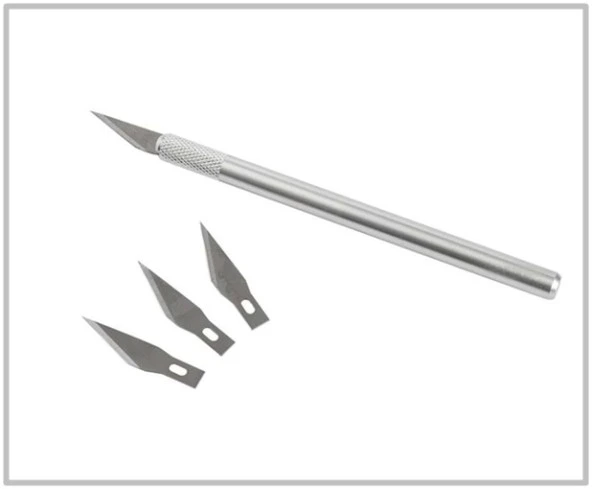 Kraf Kretuar Bıçağı Metal Saplı