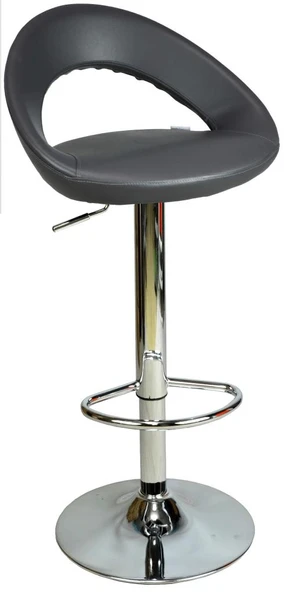 Bürocci Larissa Bar Taburesi- Gri-9501Q0125 ürün görseli