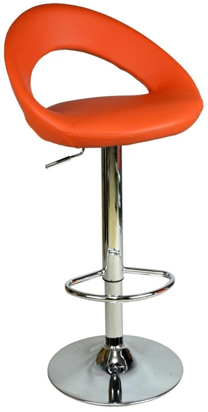 Bürocci Larissa Bar Taburesi-Turuncu-9501Q0123 ürün görseli